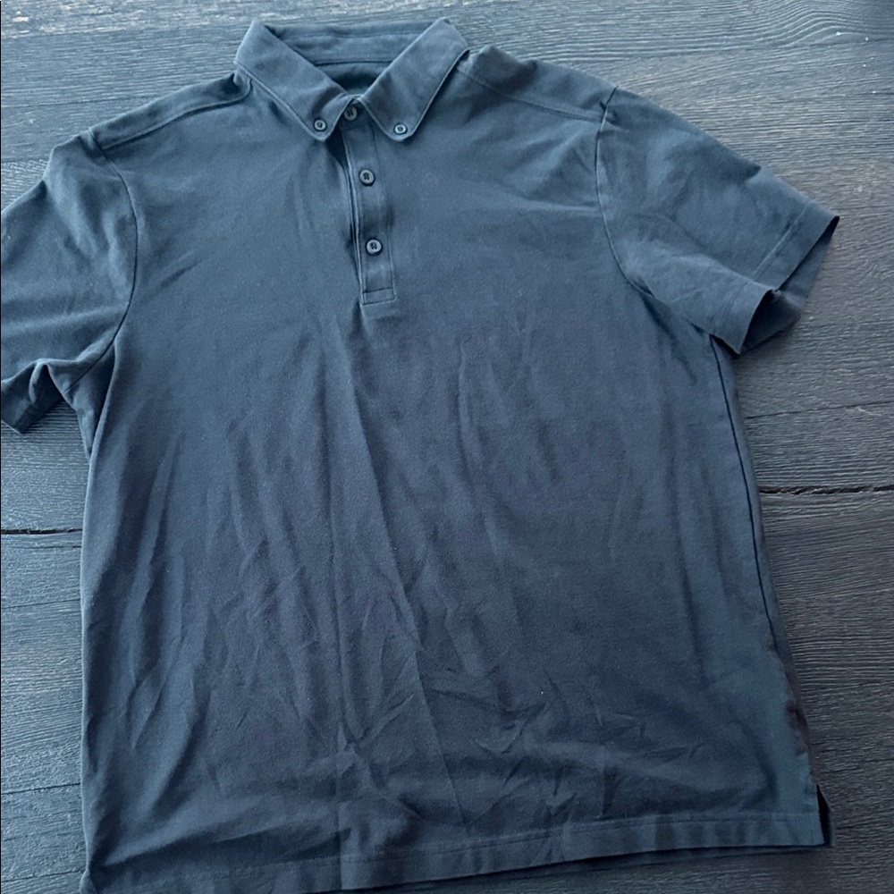 14th & Union Black Polo Shirt